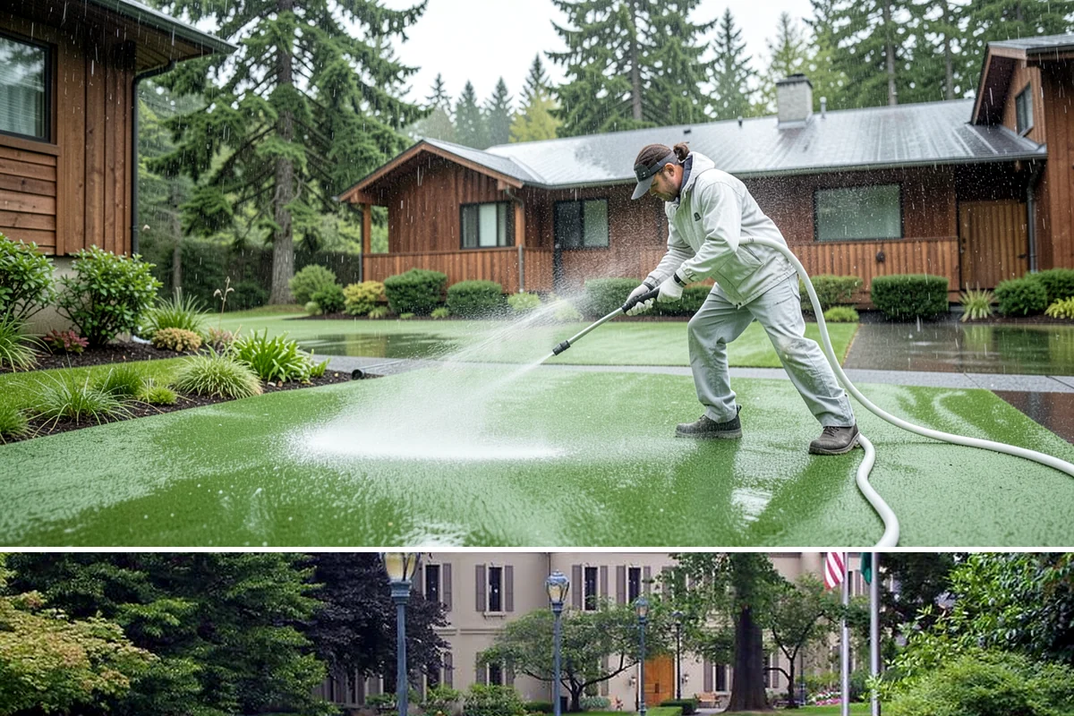 Annual Maintenance Washing in Woodinville, King County, WA - Choose a consistent month each year, with spring or early fall being the most popular windows in Washington's climate.
