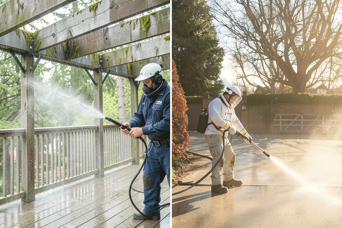 Anti-Slip Coating in Anacortes, Skagit County, WA - Clean the surface and remove algae, film, and contaminants