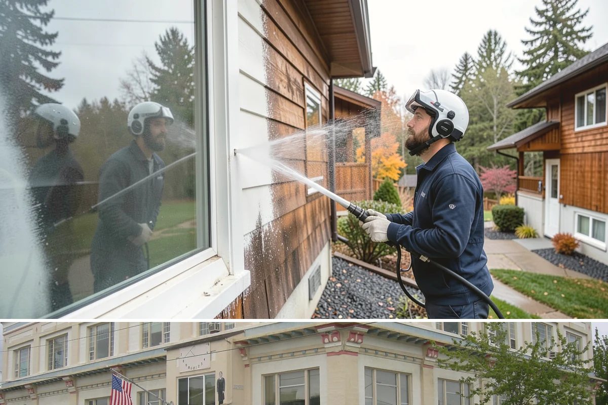 Anti-Slip Coating in Anacortes, Skagit County, WA - Apply anti-slip coatings in dry summer conditions so they cure properly before the slick, rainy season begins.