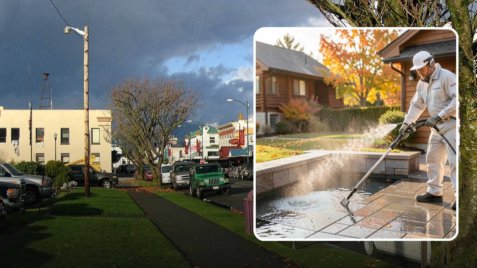 Anti-Slip Coating in Arlington, Snohomish County, WA - Traction-enhancing anti-slip coatings and additives applied to walkways, steps, and pool surrounds to reduce slips on wet...