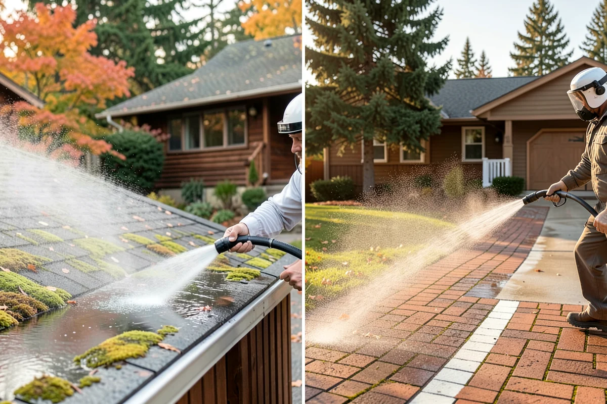 Anti-Slip Coating in Arlington, Snohomish County, WA - Clean the surface and remove algae, film, and contaminants