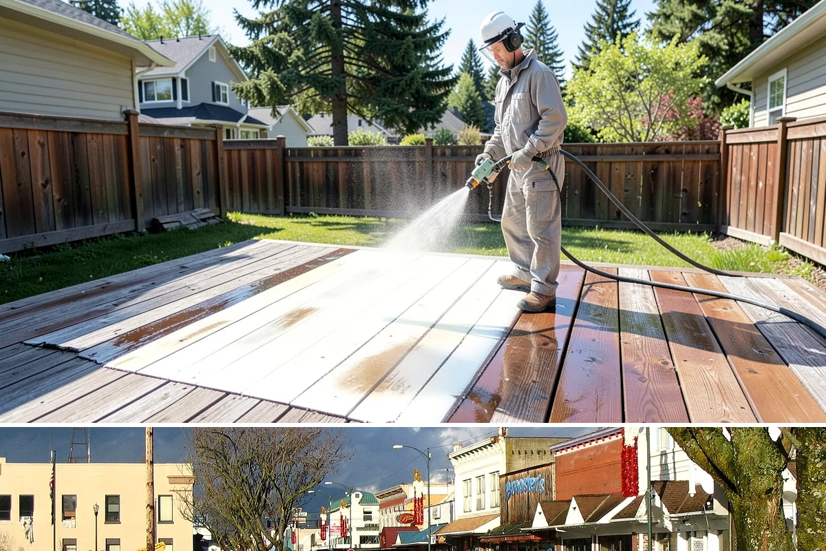 Anti-Slip Coating in Arlington, Snohomish County, WA - Apply anti-slip coatings in dry summer conditions so they cure properly before the slick, rainy season begins.