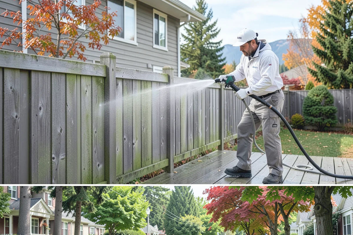 Anti-Slip Coating in Beaux Arts Village, King County, WA - Apply anti-slip coatings in dry summer conditions so they cure properly before the slick, rainy season begins.
