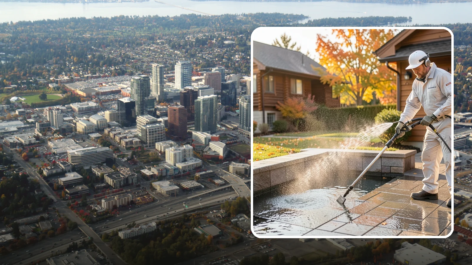 Anti-Slip Coating in Bellevue, King County, WA - Traction-enhancing anti-slip coatings and additives applied to walkways, steps, and pool surrounds to reduce slips on wet...