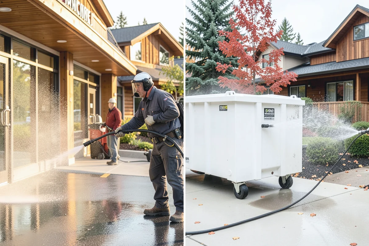 Anti-Slip Coating in Bonney Lake, Pierce County, WA - Clean the surface and remove algae, film, and contaminants