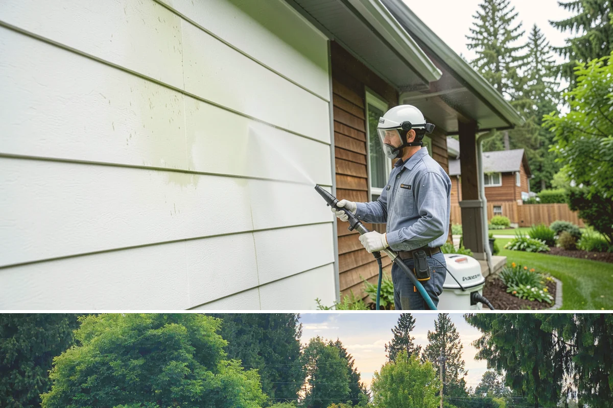 Anti-Slip Coating in Bonney Lake, Pierce County, WA - Apply anti-slip coatings in dry summer conditions so they cure properly before the slick, rainy season begins.