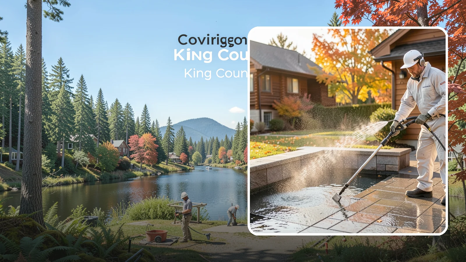 Anti-Slip Coating in Covington, King County, WA - Traction-enhancing anti-slip coatings and additives applied to walkways, steps, and pool surrounds to reduce slips on wet...