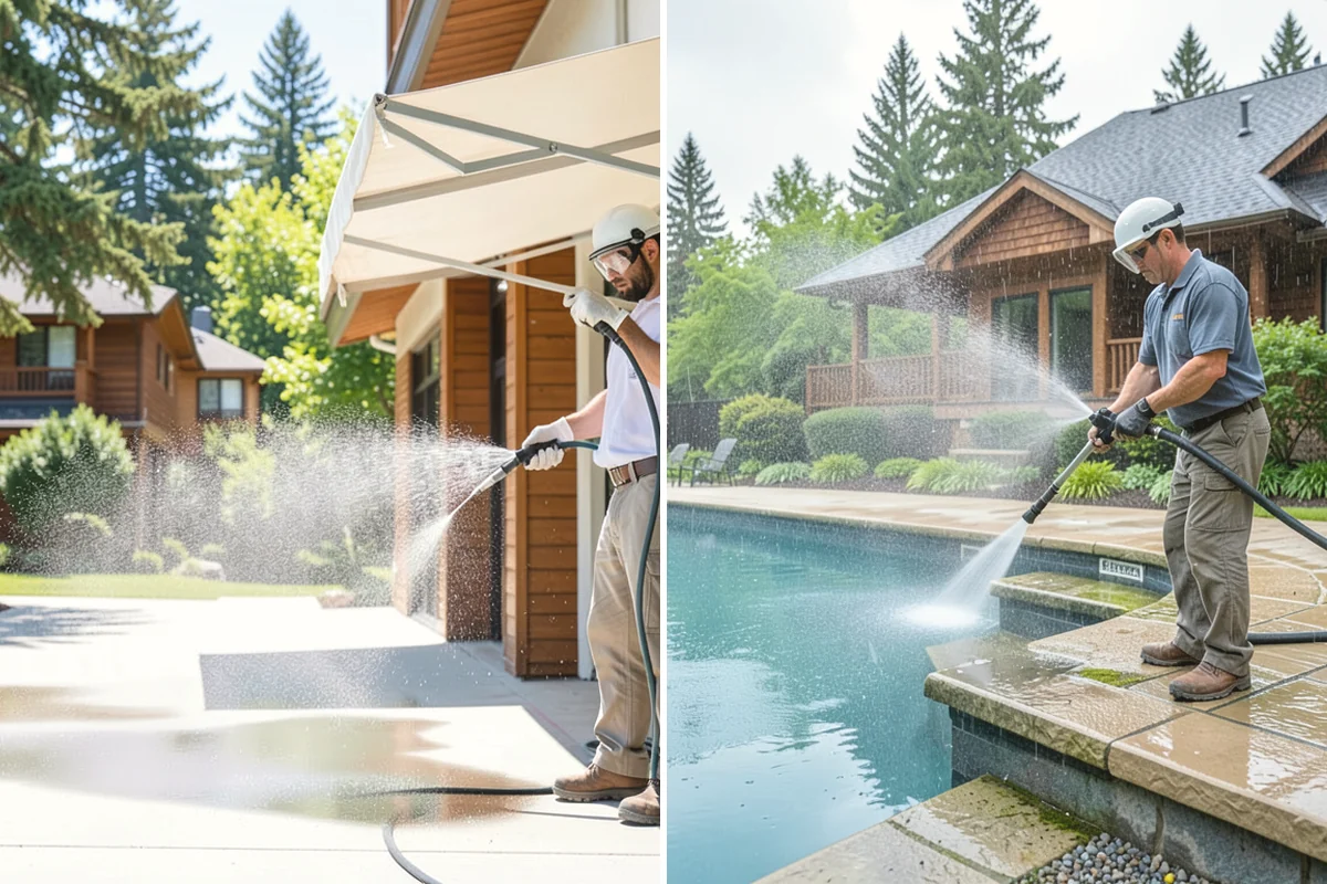Anti-Slip Coating in Duvall, King County, WA - Clean the surface and remove algae, film, and contaminants