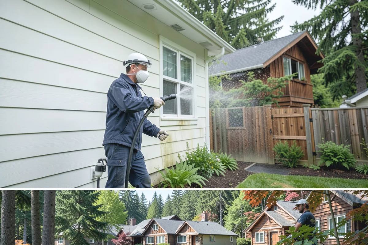 Anti-Slip Coating in Edgewood, Pierce County, WA - Apply anti-slip coatings in dry summer conditions so they cure properly before the slick, rainy season begins.