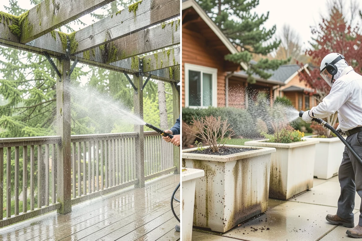 Anti-Slip Coating in Edmonds, Snohomish County, WA - Clean the surface and remove algae, film, and contaminants