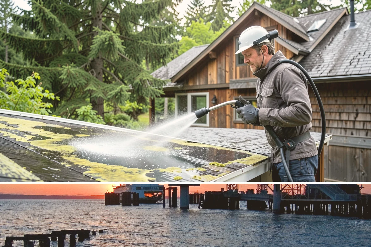 Anti-Slip Coating in Edmonds, Snohomish County, WA - Apply anti-slip coatings in dry summer conditions so they cure properly before the slick, rainy season begins.