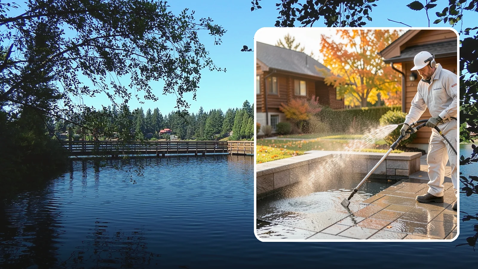 Anti-Slip Coating in Federal Way, King County, WA - Traction-enhancing anti-slip coatings and additives applied to walkways, steps, and pool surrounds to reduce slips on wet...