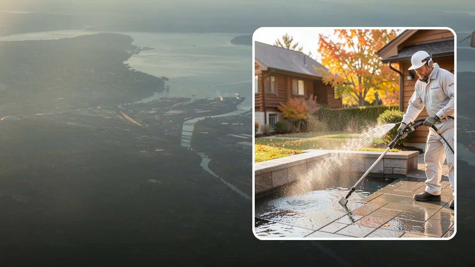 Anti-Slip Coating in Fife, Pierce County, WA - Traction-enhancing anti-slip coatings and additives applied to walkways, steps, and pool surrounds to reduce slips on wet...