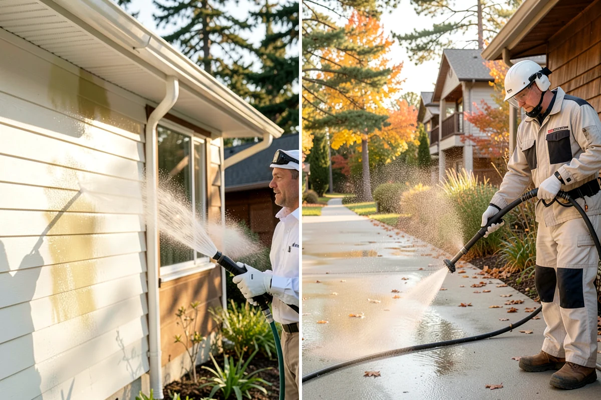 Anti-Slip Coating in Hunts Point, King County, WA - Clean the surface and remove algae, film, and contaminants