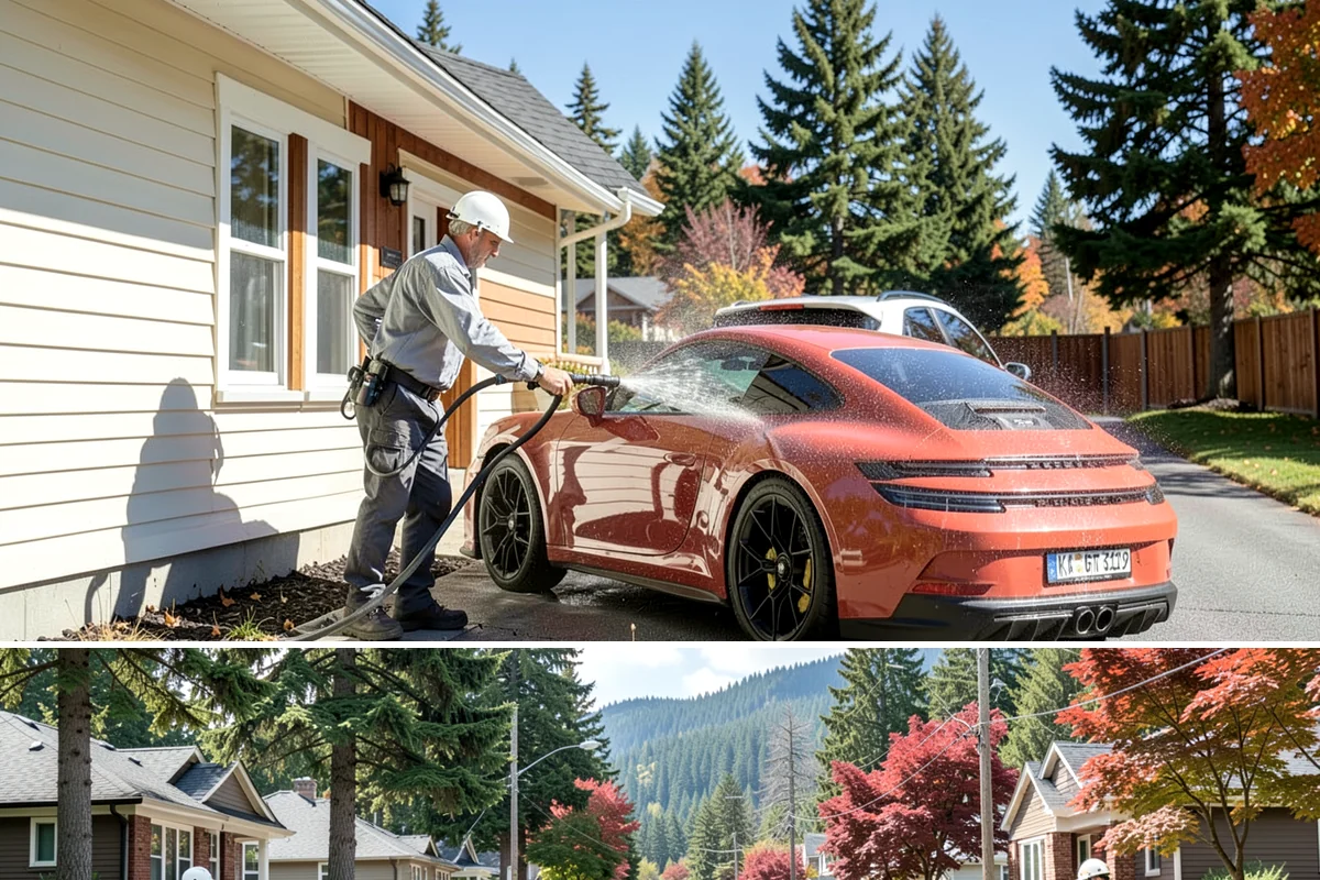 Anti-Slip Coating in Hunts Point, King County, WA - Apply anti-slip coatings in dry summer conditions so they cure properly before the slick, rainy season begins.