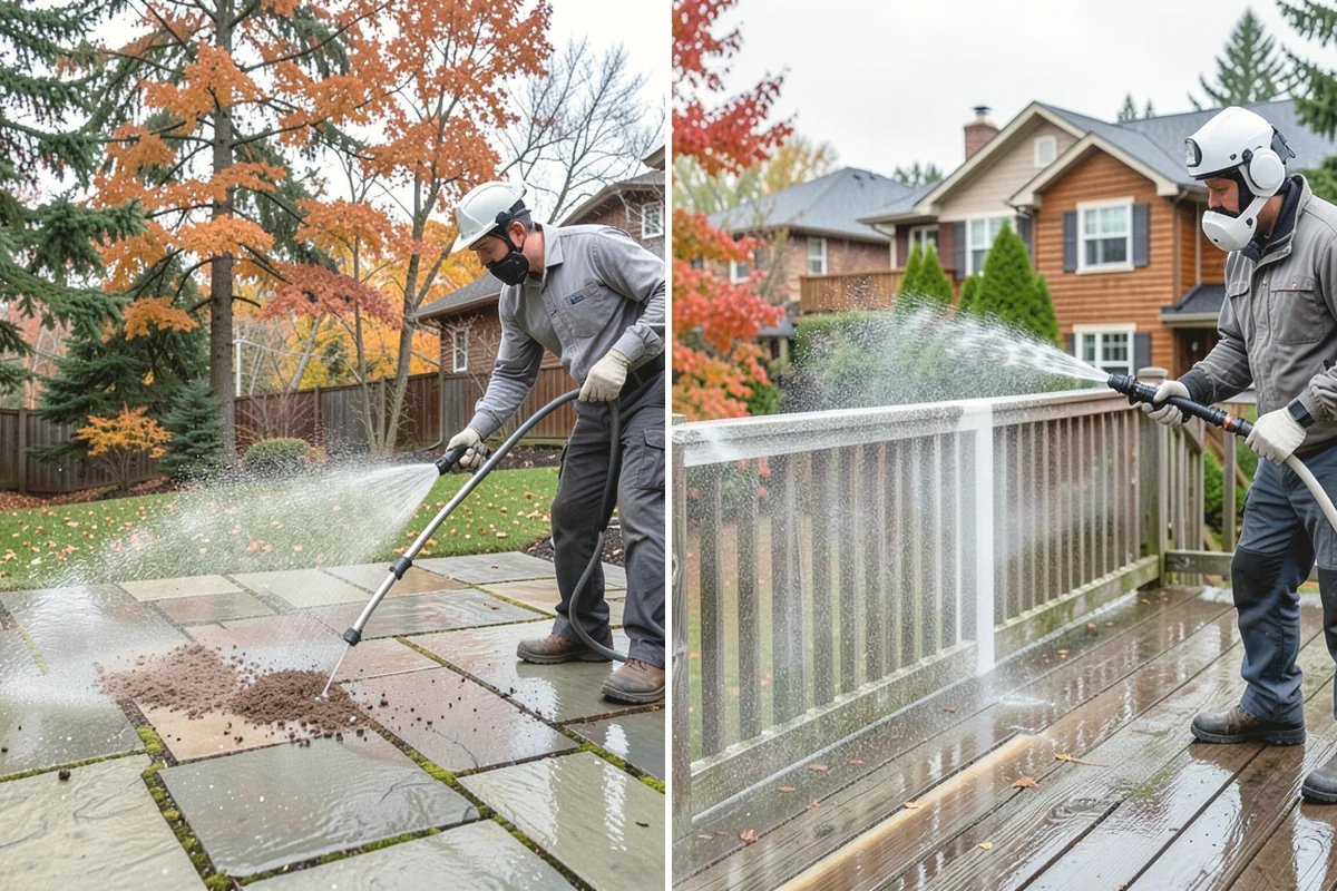 Anti-Slip Coating in Issaquah, King County, WA - Clean the surface and remove algae, film, and contaminants
