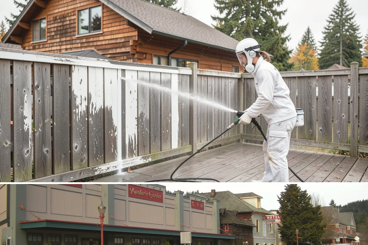 Anti-Slip Coating in Issaquah, King County, WA - Apply anti-slip coatings in dry summer conditions so they cure properly before the slick, rainy season begins.