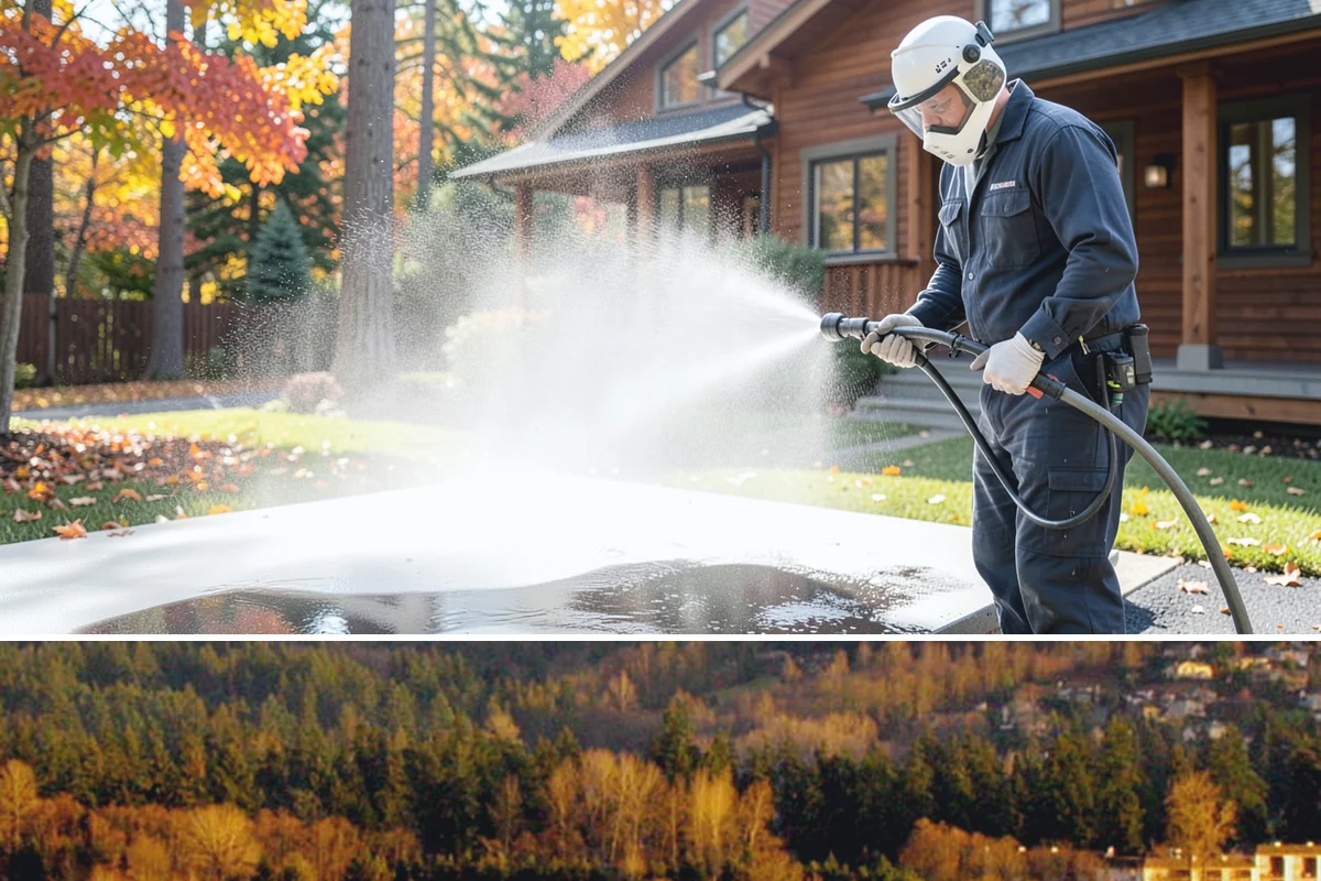 Anti-Slip Coating in Kenmore, King County, WA - Apply anti-slip coatings in dry summer conditions so they cure properly before the slick, rainy season begins.