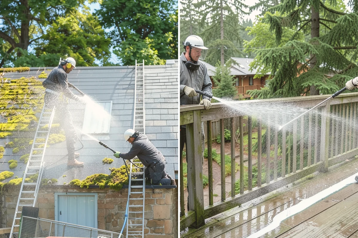 Anti-Slip Coating in Kent, King County, WA - Clean the surface and remove algae, film, and contaminants