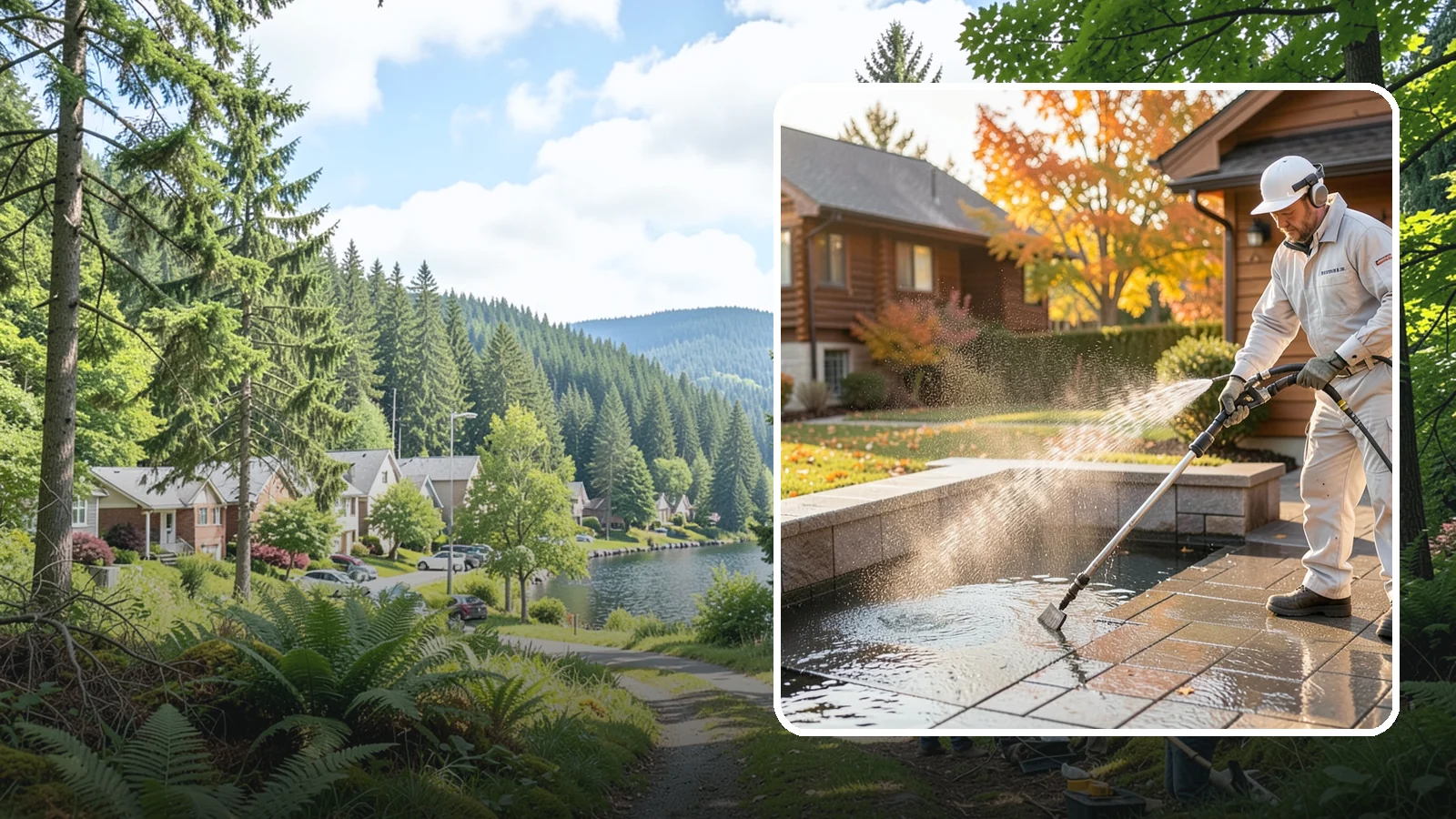 Anti-Slip Coating in Lake Forest Park, King County, WA - Traction-enhancing anti-slip coatings and additives applied to walkways, steps, and pool surrounds to reduce slips on wet...