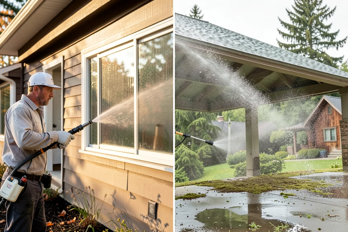 Anti-Slip Coating in Lake Forest Park, King County, WA - Clean the surface and remove algae, film, and contaminants