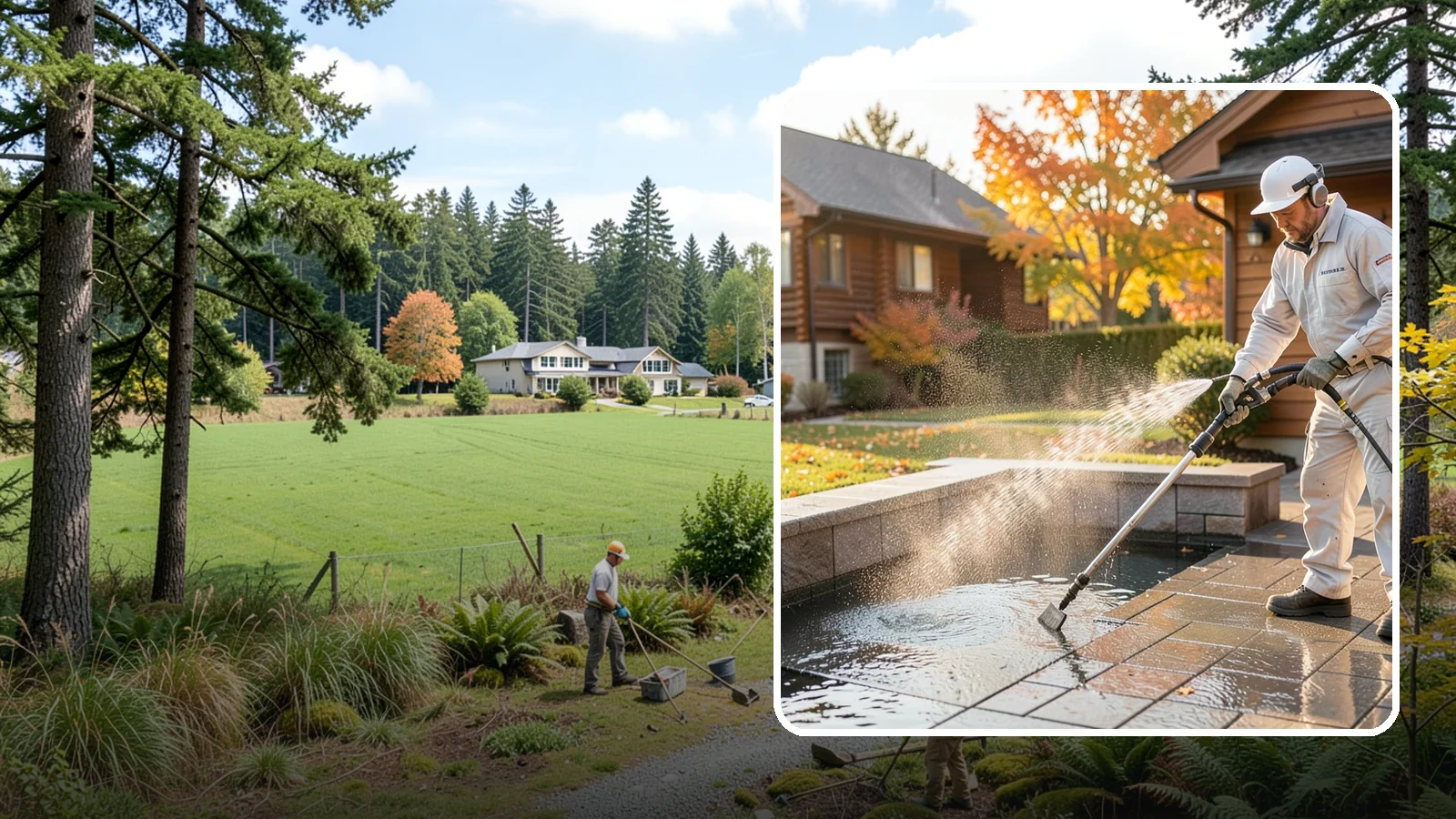 Anti-Slip Coating in Lyman, Skagit County, WA - Traction-enhancing anti-slip coatings and additives applied to walkways, steps, and pool surrounds to reduce slips on wet...