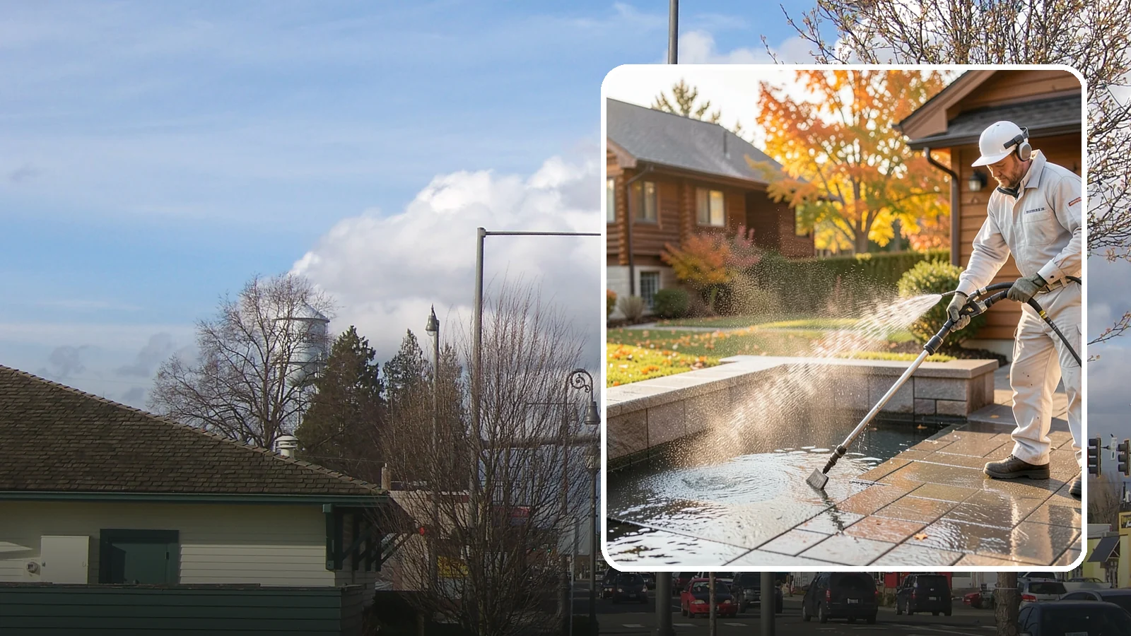 Anti-Slip Coating in Marysville, Snohomish County, WA - Traction-enhancing anti-slip coatings and additives applied to walkways, steps, and pool surrounds to reduce slips on wet...