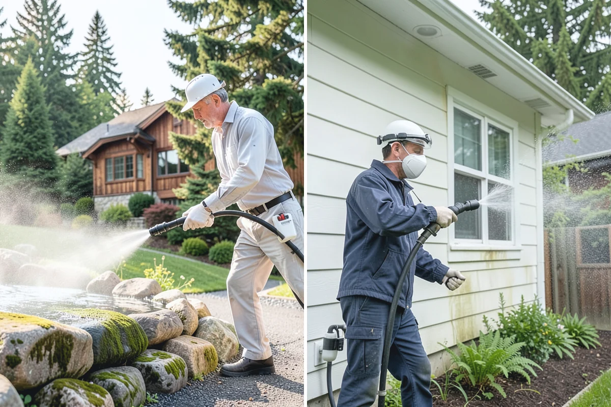 Anti-Slip Coating in Marysville, Snohomish County, WA - Clean the surface and remove algae, film, and contaminants