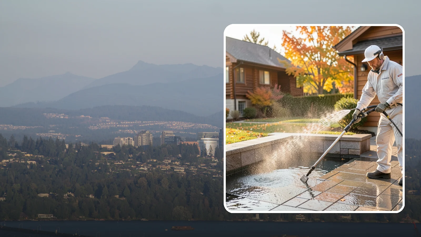 Anti-Slip Coating in Medina, King County, WA - Traction-enhancing anti-slip coatings and additives applied to walkways, steps, and pool surrounds to reduce slips on wet...