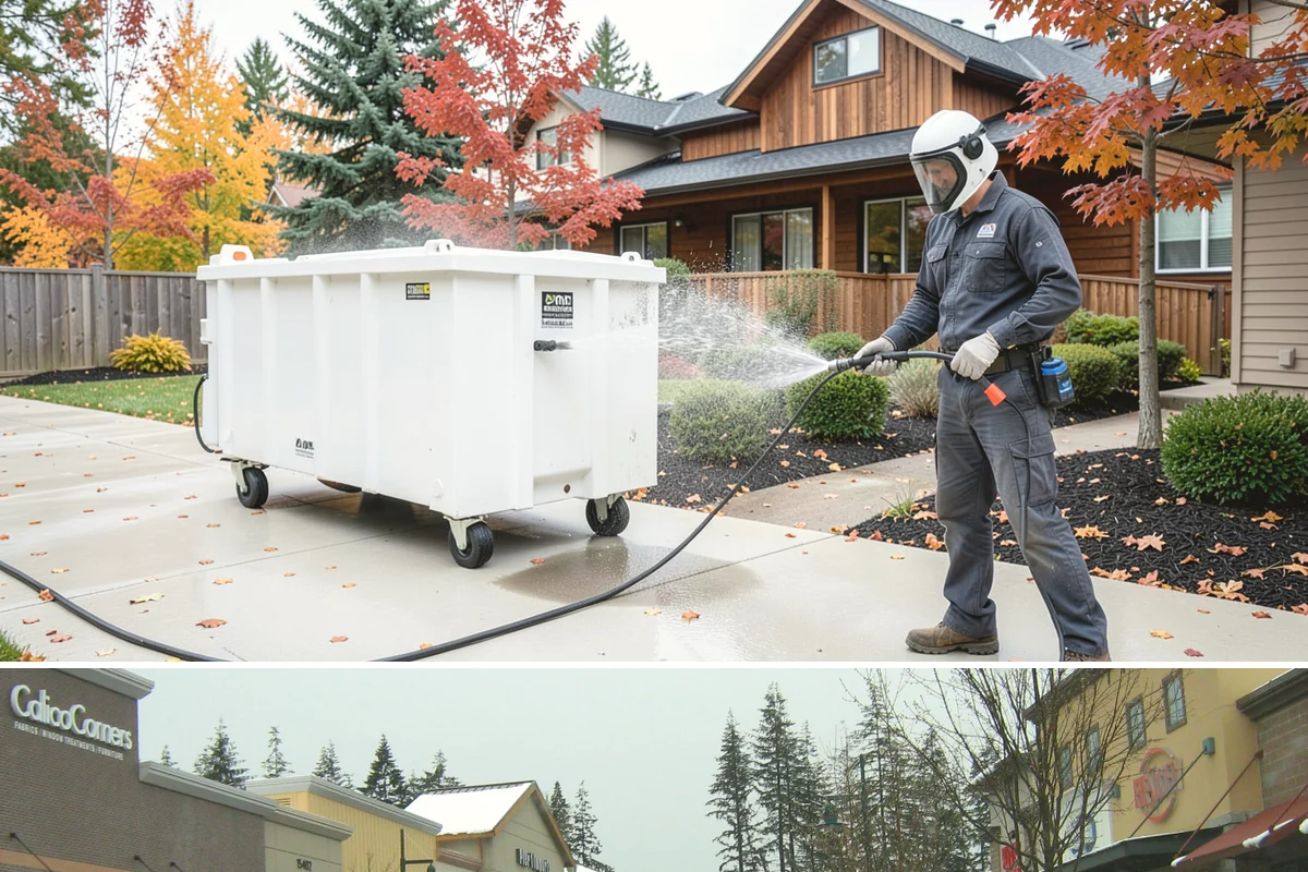 Anti-Slip Coating in Mill Creek, Snohomish County, WA - Apply anti-slip coatings in dry summer conditions so they cure properly before the slick, rainy season begins.