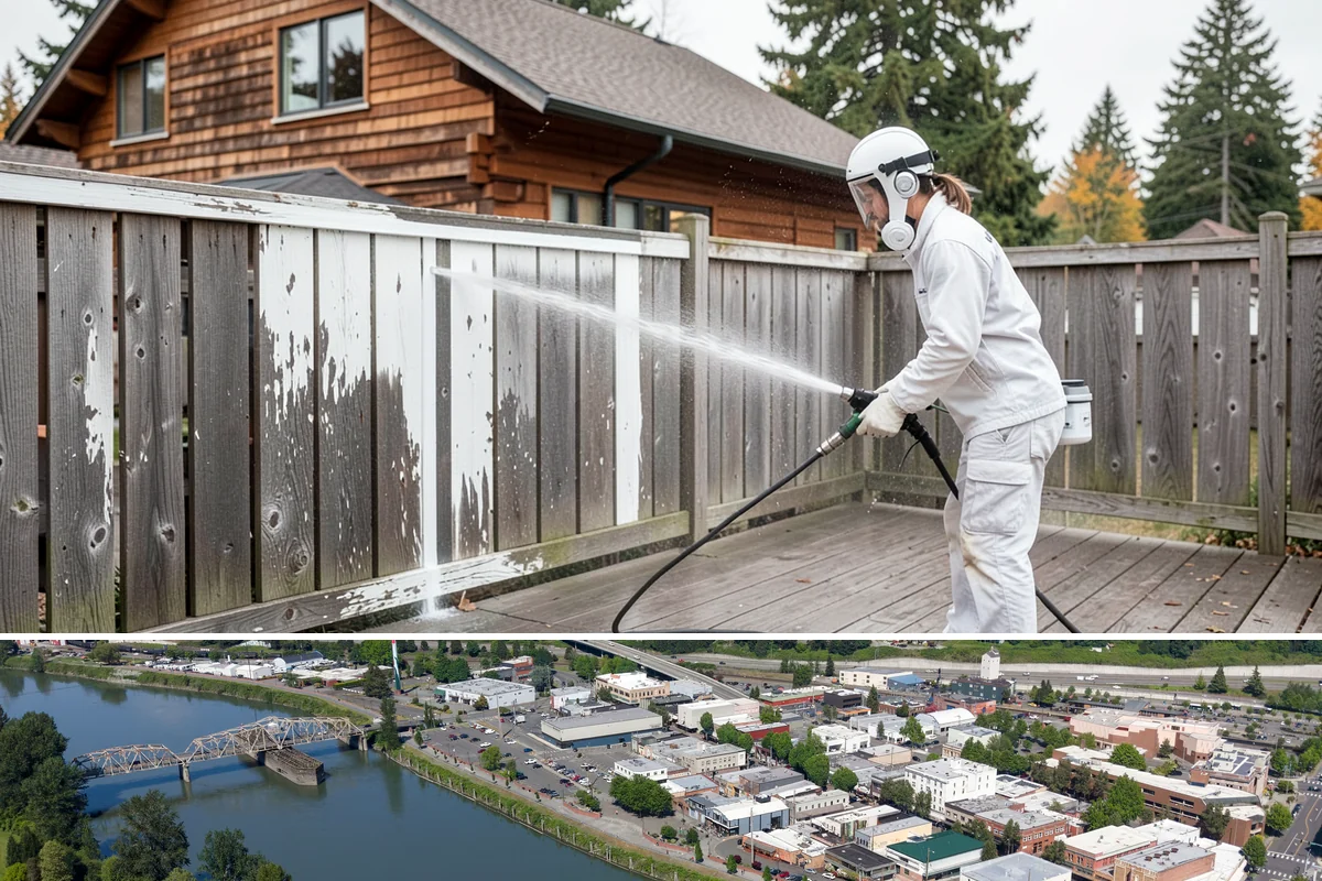 Anti-Slip Coating in Mount Vernon, Skagit County, WA - Apply anti-slip coatings in dry summer conditions so they cure properly before the slick, rainy season begins.