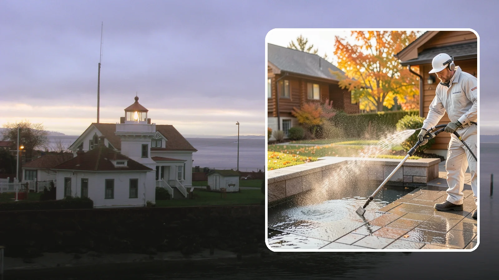 Anti-Slip Coating in Mukilteo, Snohomish County, WA - Traction-enhancing anti-slip coatings and additives applied to walkways, steps, and pool surrounds to reduce slips on wet...