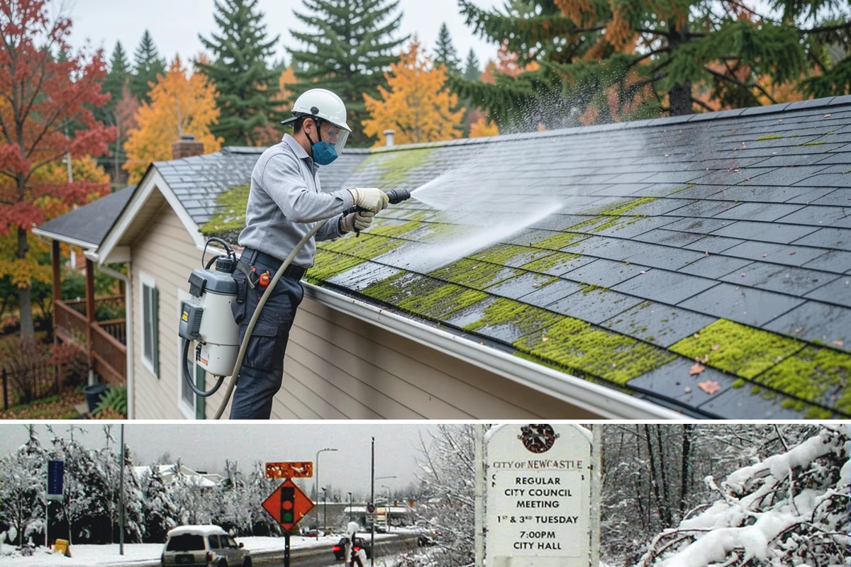 Anti-Slip Coating in Newcastle, King County, WA - Apply anti-slip coatings in dry summer conditions so they cure properly before the slick, rainy season begins.