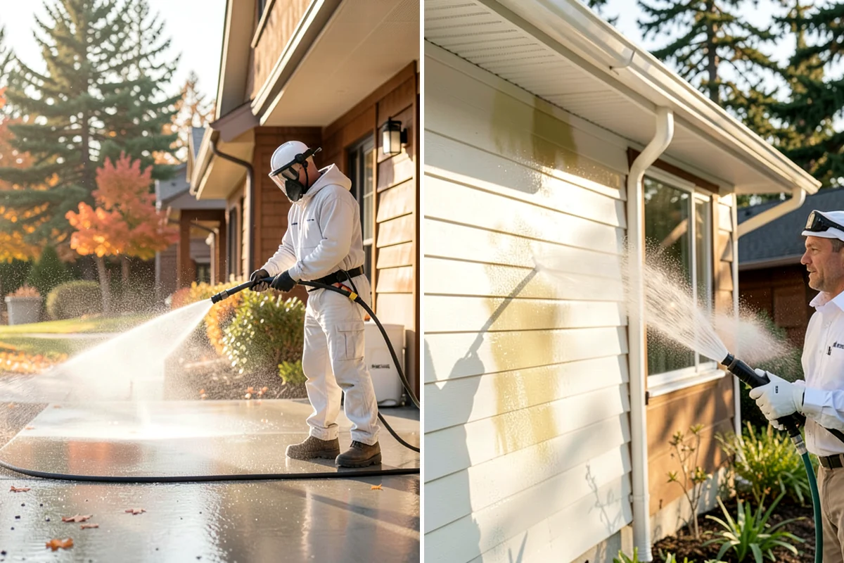 Anti-Slip Coating in Normandy Park, King County, WA - Clean the surface and remove algae, film, and contaminants