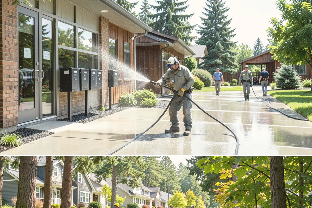 Anti-Slip Coating in Normandy Park, King County, WA - Apply anti-slip coatings in dry summer conditions so they cure properly before the slick, rainy season begins.