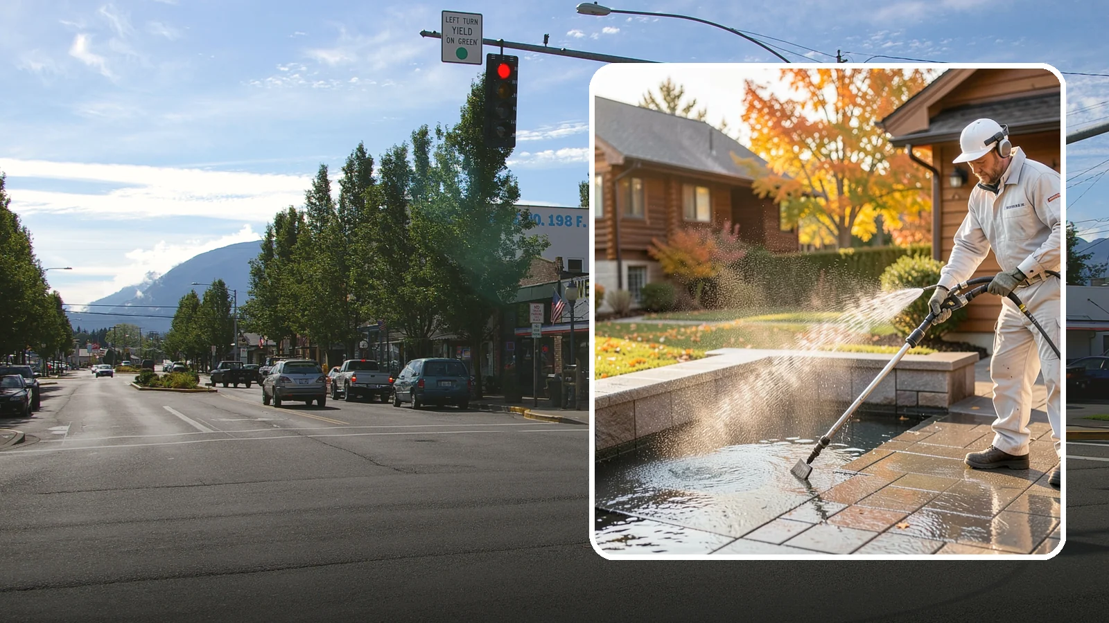 Anti-Slip Coating in North Bend, King County, WA - Traction-enhancing anti-slip coatings and additives applied to walkways, steps, and pool surrounds to reduce slips on wet...