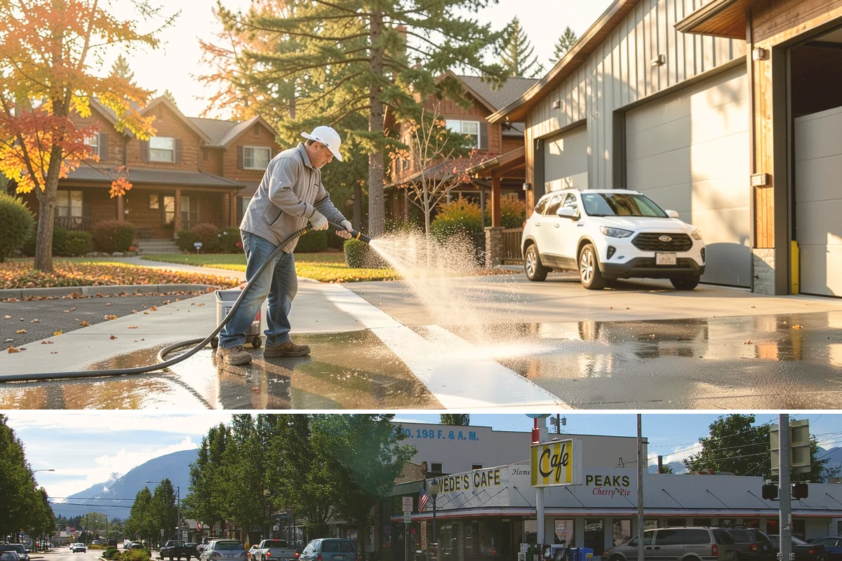 Anti-Slip Coating in North Bend, King County, WA - Apply anti-slip coatings in dry summer conditions so they cure properly before the slick, rainy season begins.
