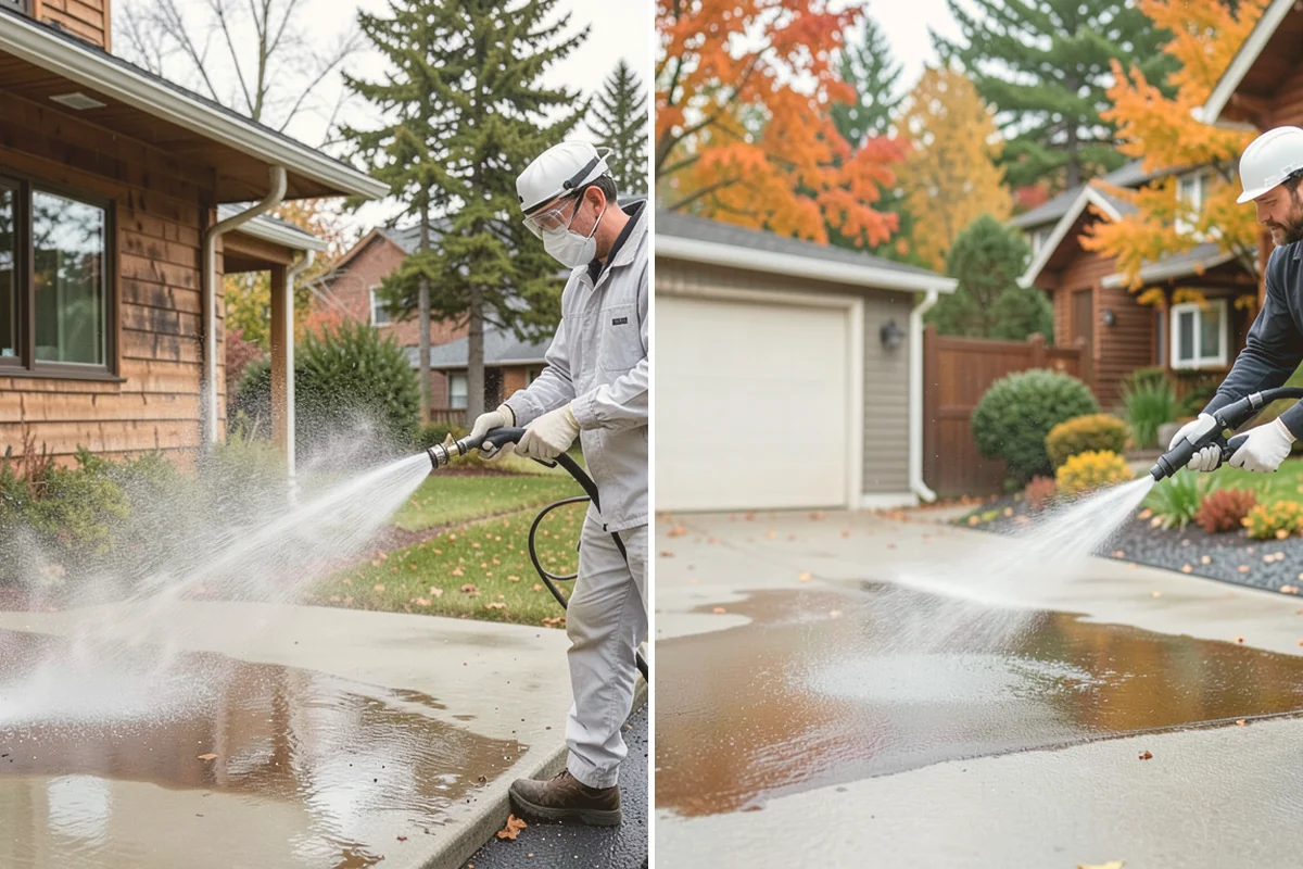 Anti-Slip Coating in Orting, Pierce County, WA - Clean the surface and remove algae, film, and contaminants