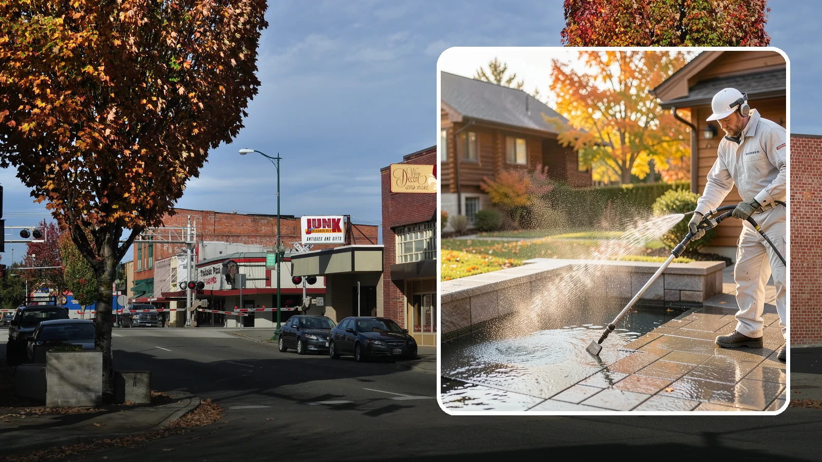 Anti-Slip Coating in Puyallup, Pierce County, WA - Traction-enhancing anti-slip coatings and additives applied to walkways, steps, and pool surrounds to reduce slips on wet...