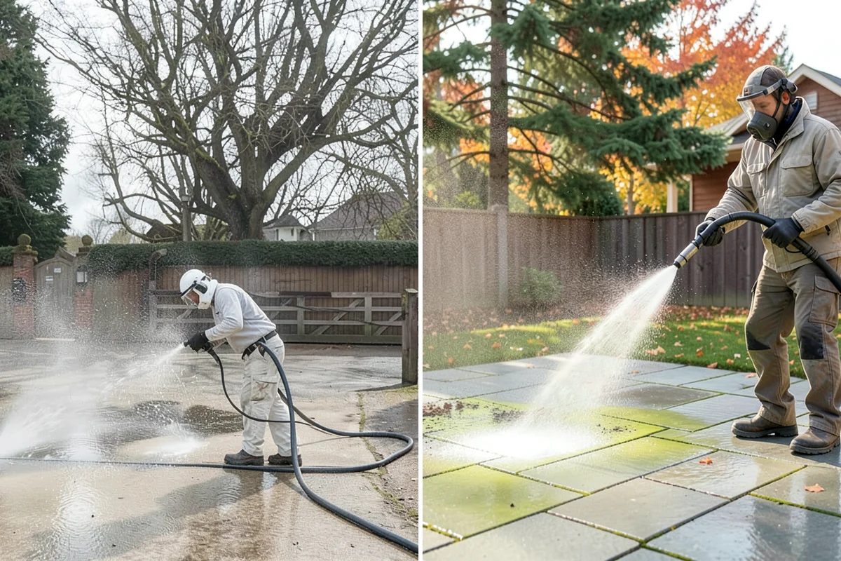 Anti-Slip Coating in Puyallup, Pierce County, WA - Clean the surface and remove algae, film, and contaminants
