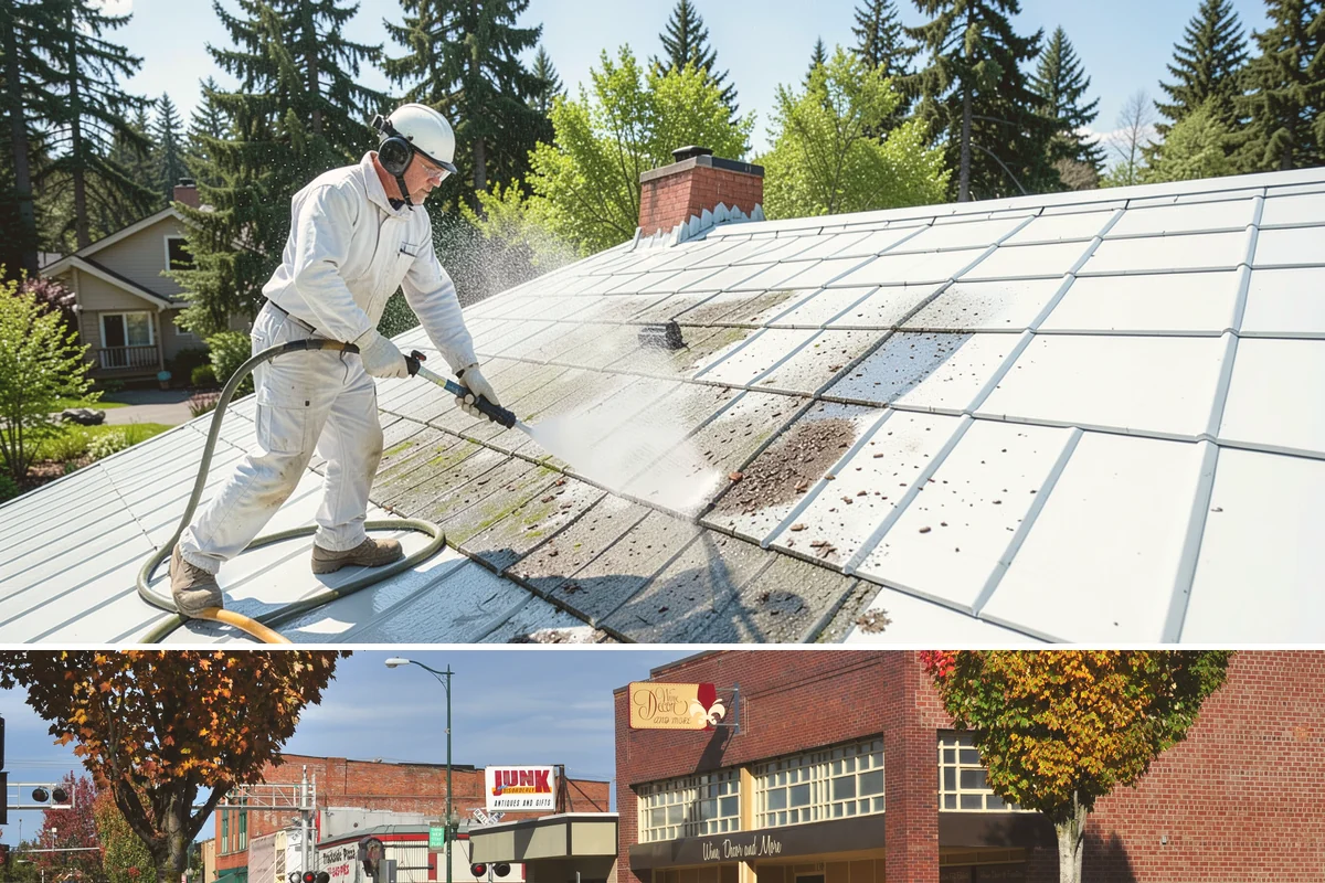 Anti-Slip Coating in Puyallup, Pierce County, WA - Apply anti-slip coatings in dry summer conditions so they cure properly before the slick, rainy season begins.