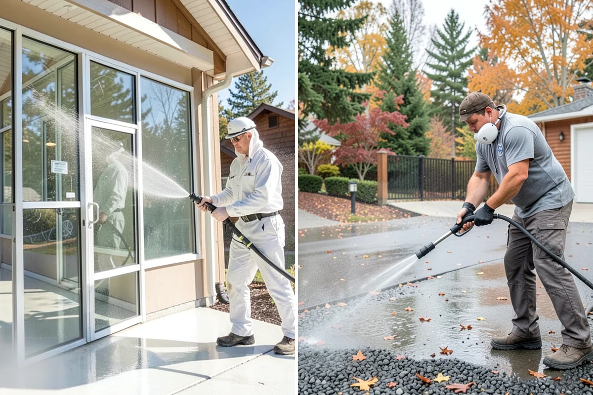 Anti-Slip Coating in SeaTac, King County, WA - Clean the surface and remove algae, film, and contaminants