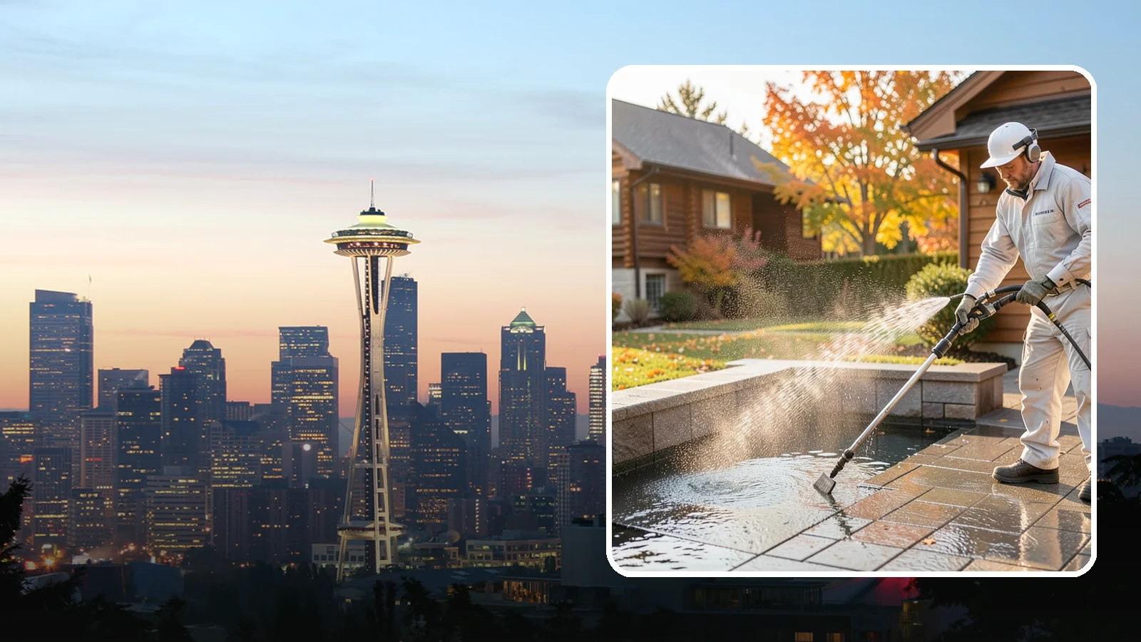 Anti-Slip Coating in Seattle, King County, WA - Traction-enhancing anti-slip coatings and additives applied to walkways, steps, and pool surrounds to reduce slips on wet...