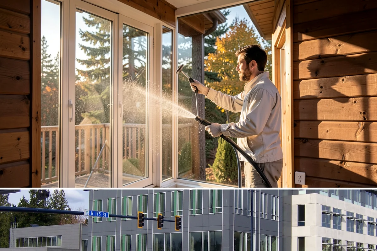 Anti-Slip Coating in Shoreline, King County, WA - Apply anti-slip coatings in dry summer conditions so they cure properly before the slick, rainy season begins.