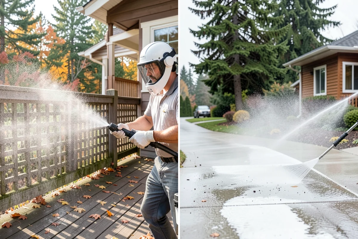 Anti-Slip Coating in Snoqualmie, King County, WA - Clean the surface and remove algae, film, and contaminants