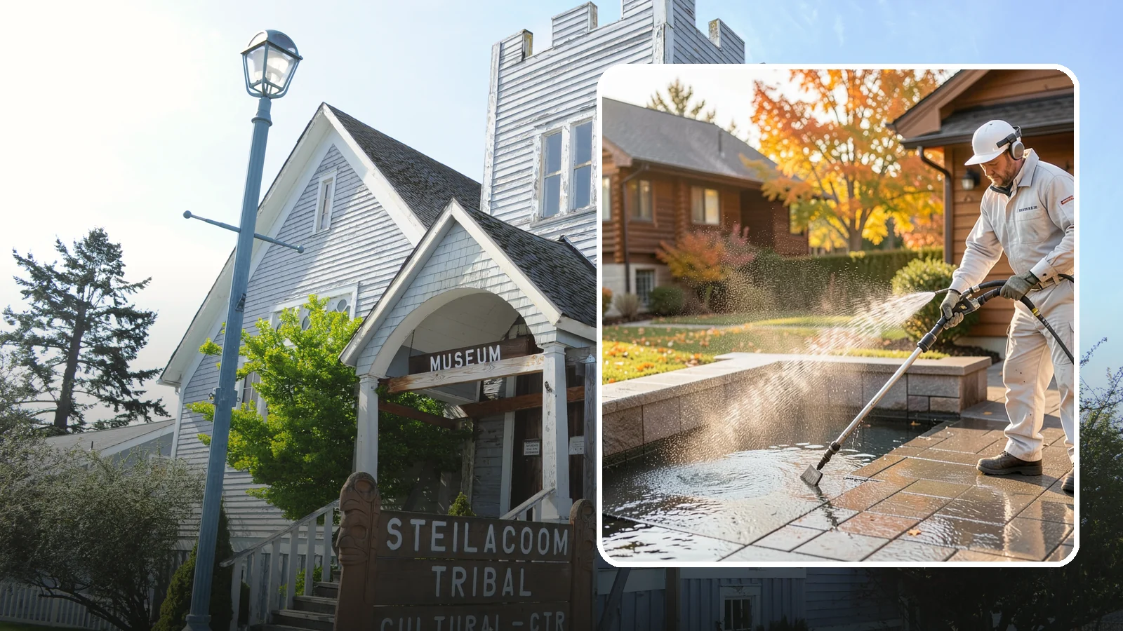 Anti-Slip Coating in Steilacoom, Pierce County, WA - Traction-enhancing anti-slip coatings and additives applied to walkways, steps, and pool surrounds to reduce slips on wet...