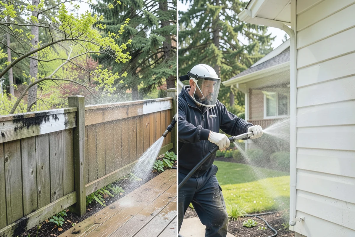 Anti-Slip Coating in Sumner, Pierce County, WA - Clean the surface and remove algae, film, and contaminants