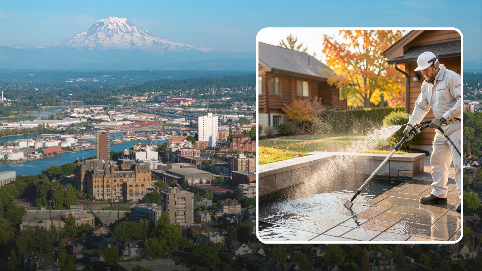 Anti-Slip Coating in Tacoma, Pierce County, WA - Traction-enhancing anti-slip coatings and additives applied to walkways, steps, and pool surrounds to reduce slips on wet...