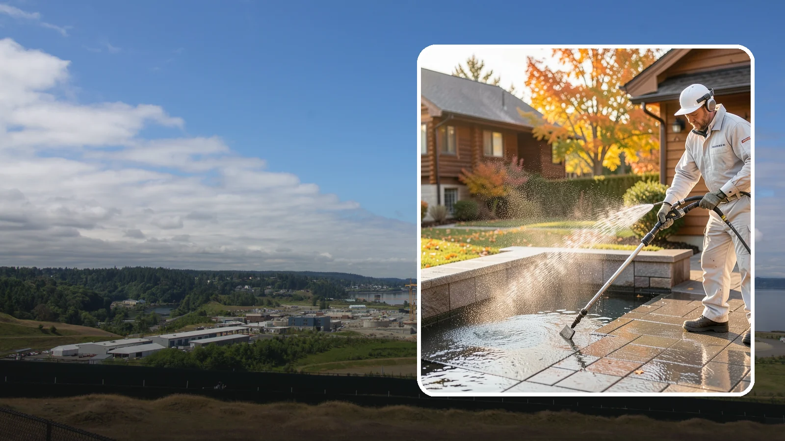 Anti-Slip Coating in University Place, Pierce County, WA - Traction-enhancing anti-slip coatings and additives applied to walkways, steps, and pool surrounds to reduce slips on wet...