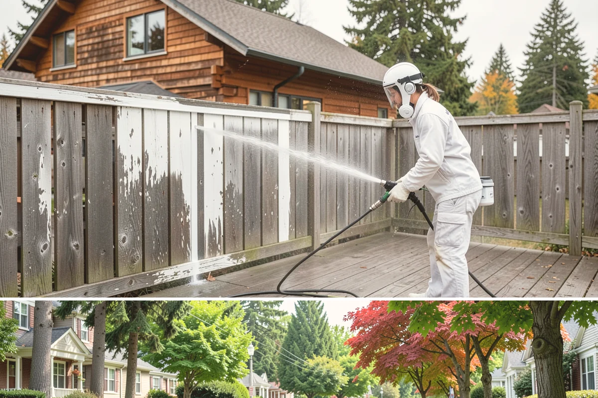 Apartment Breezeway Cleaning in Beaux Arts Village, King County, WA - Quarterly cleaning keeps breezeways safe year-round, with extra visits in fall and winter when damp corridors grow algae fastest.